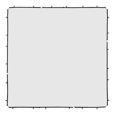 Manfrotto Lastolite LL LR83301R Skylite Extra Large - tkanina dyfuzyjna, biała, 3 x 3m, -0,75 EV_1